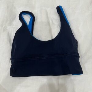 lululemon Align Sports Bra Reversible - Navy/Poolside
